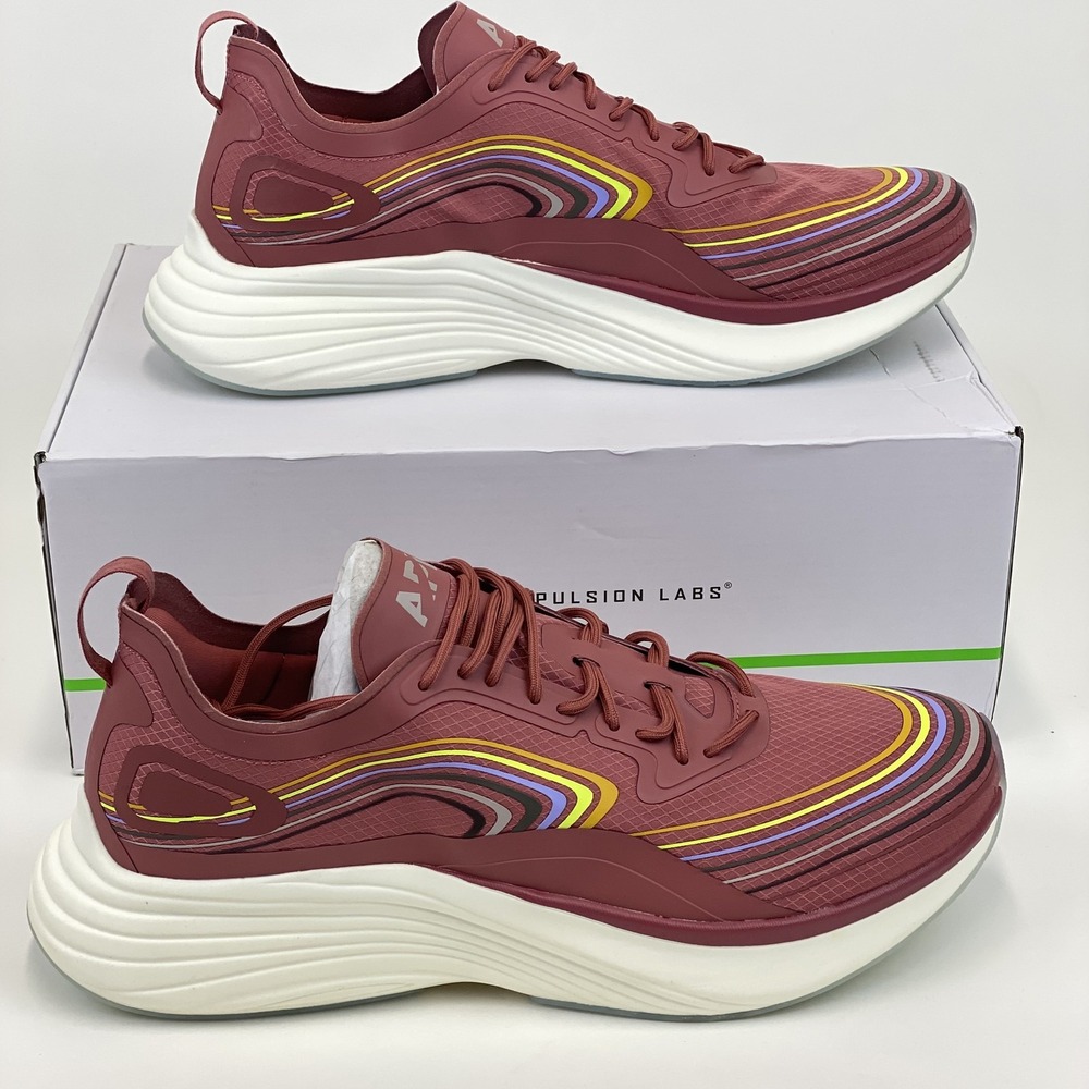 APL Streamline Shoes Mens Size 12 Cedar Clay Multi Running Athletic Trainers New
